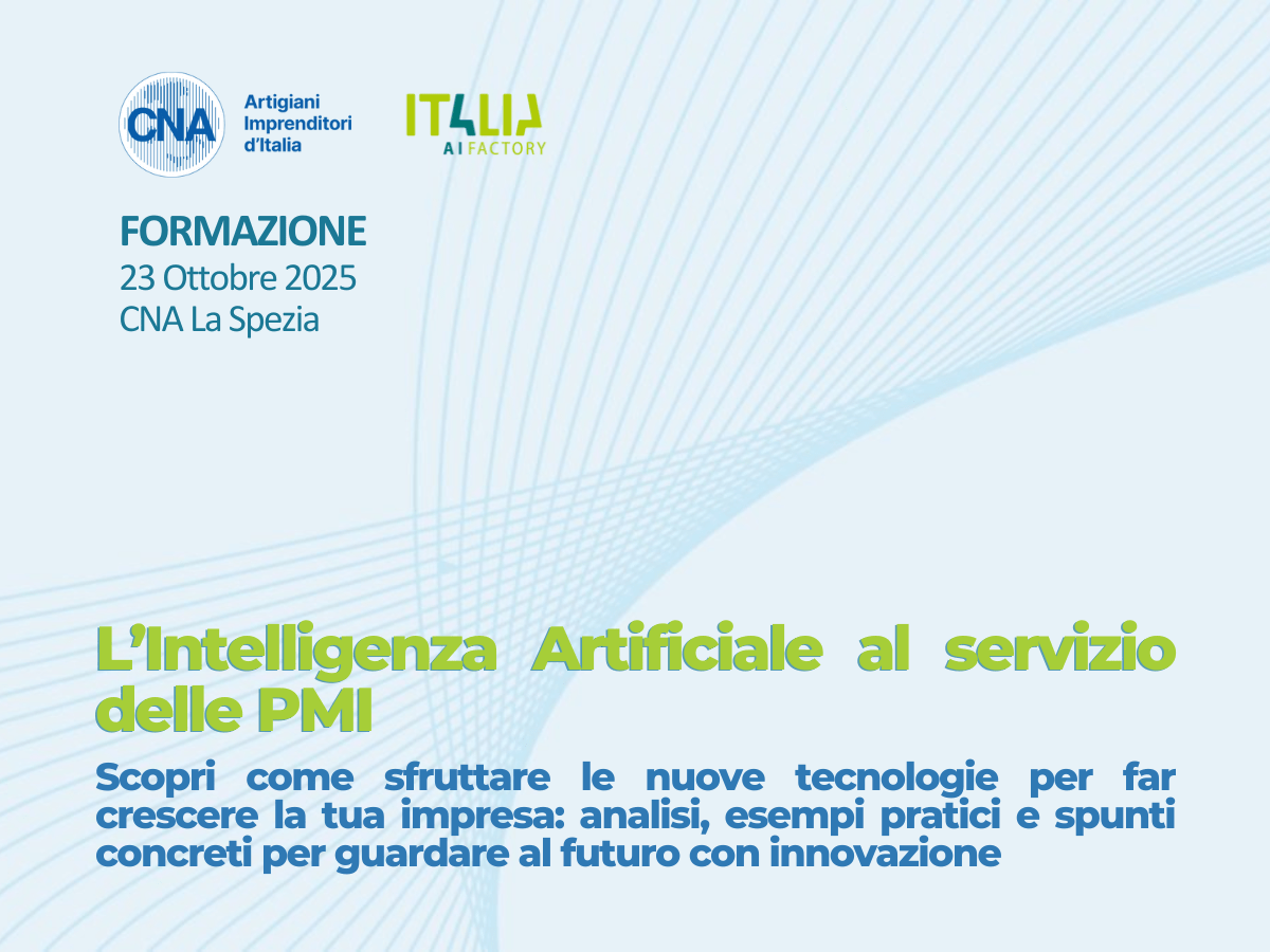 L'Intelligenza Artificiale al servizio delle PMI L'Intelligenza Artificiale al servizio delle PMI